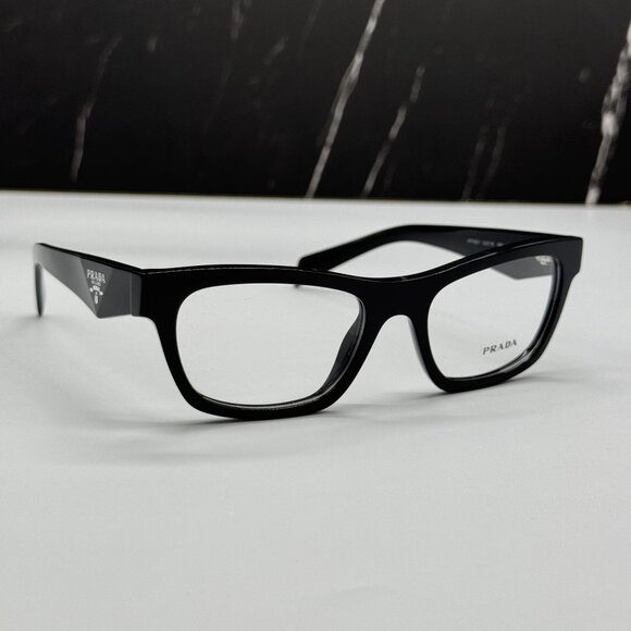 NEW PRADA PRB01V 16K1O1 BLACK WOMEN EYEGLASSES PR B01V 16K1O1, VPR B01 16K1O1 main image 7
